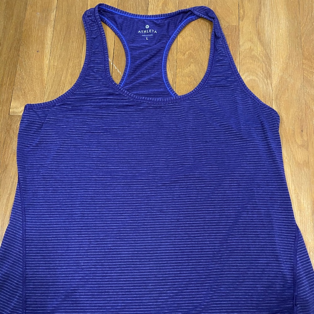 Athleta purple basic tank